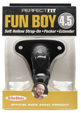 Perfect Fit Fun Boy 4.5 Inch Soft Hollow Strap-On Butt Plugs